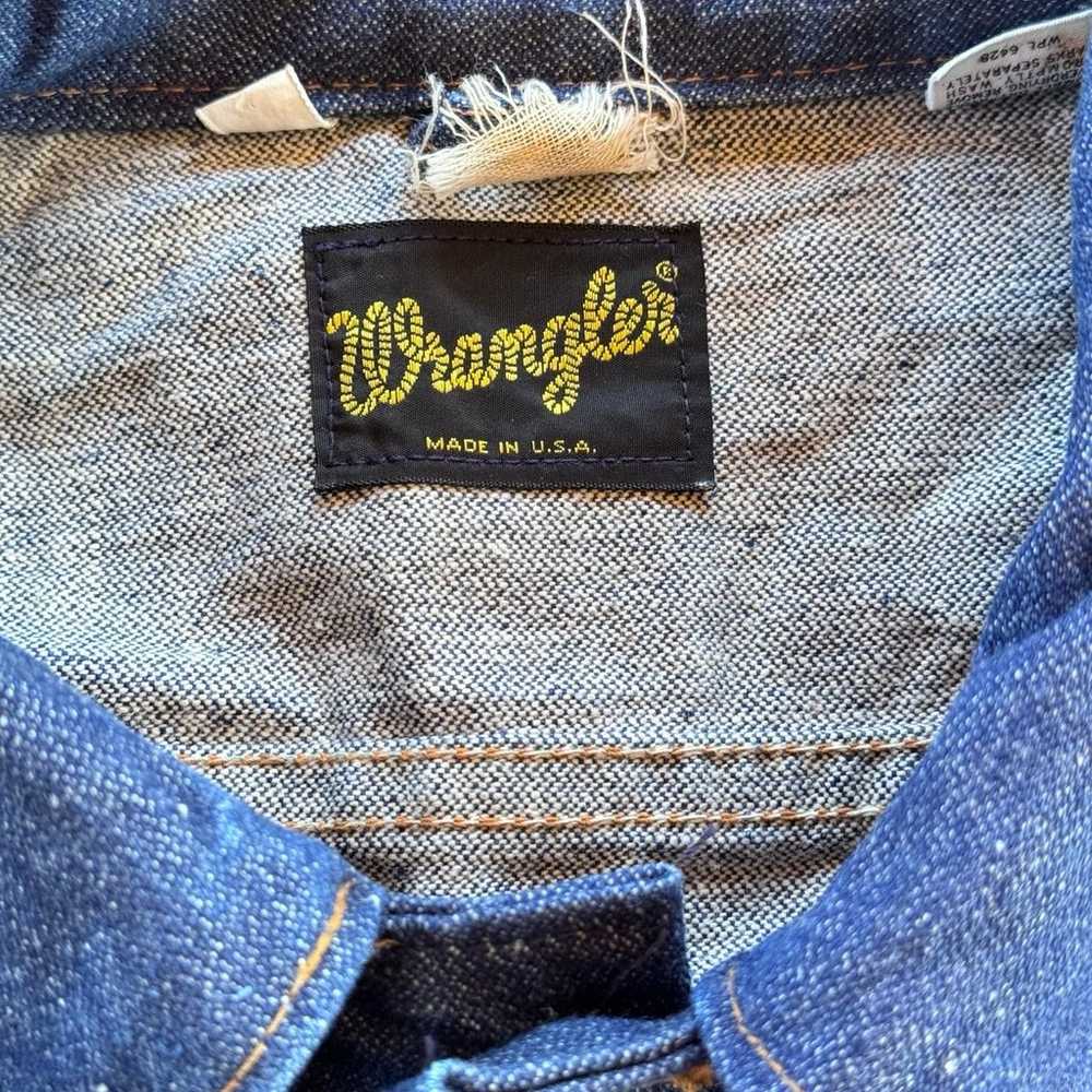Vintage Wrangler Denim Jacket - image 2