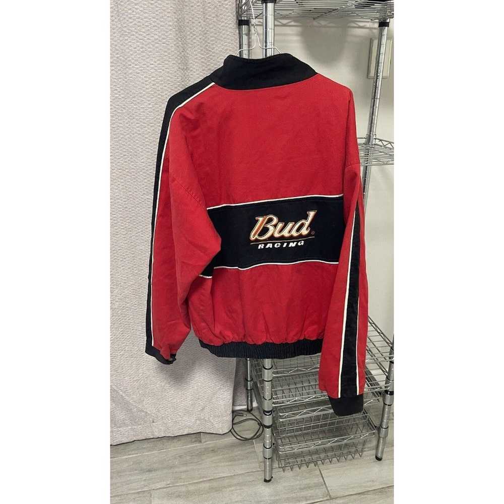 Vintage Nascar Budweiser Dale Earnhardt Jacket Si… - image 5