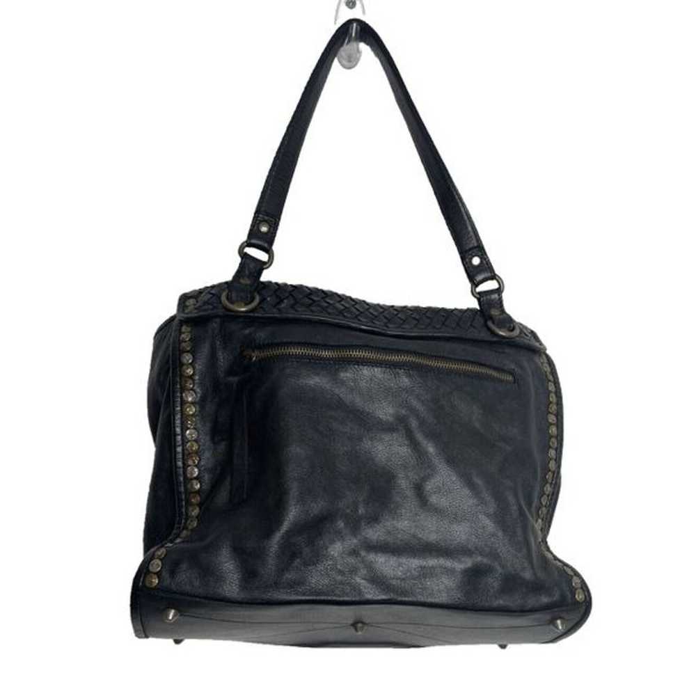 Platania Made In Italy Handbag Purse Satchel Blac… - image 4