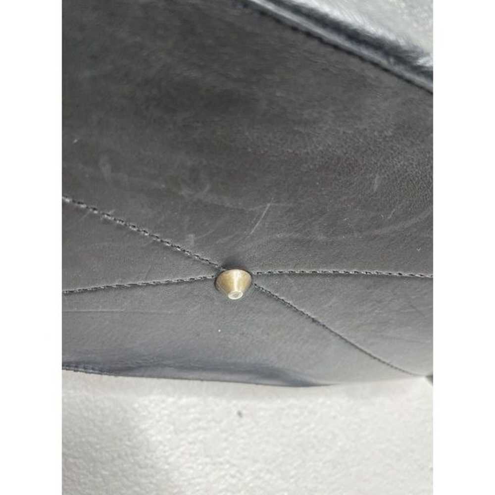 Platania Made In Italy Handbag Purse Satchel Blac… - image 6