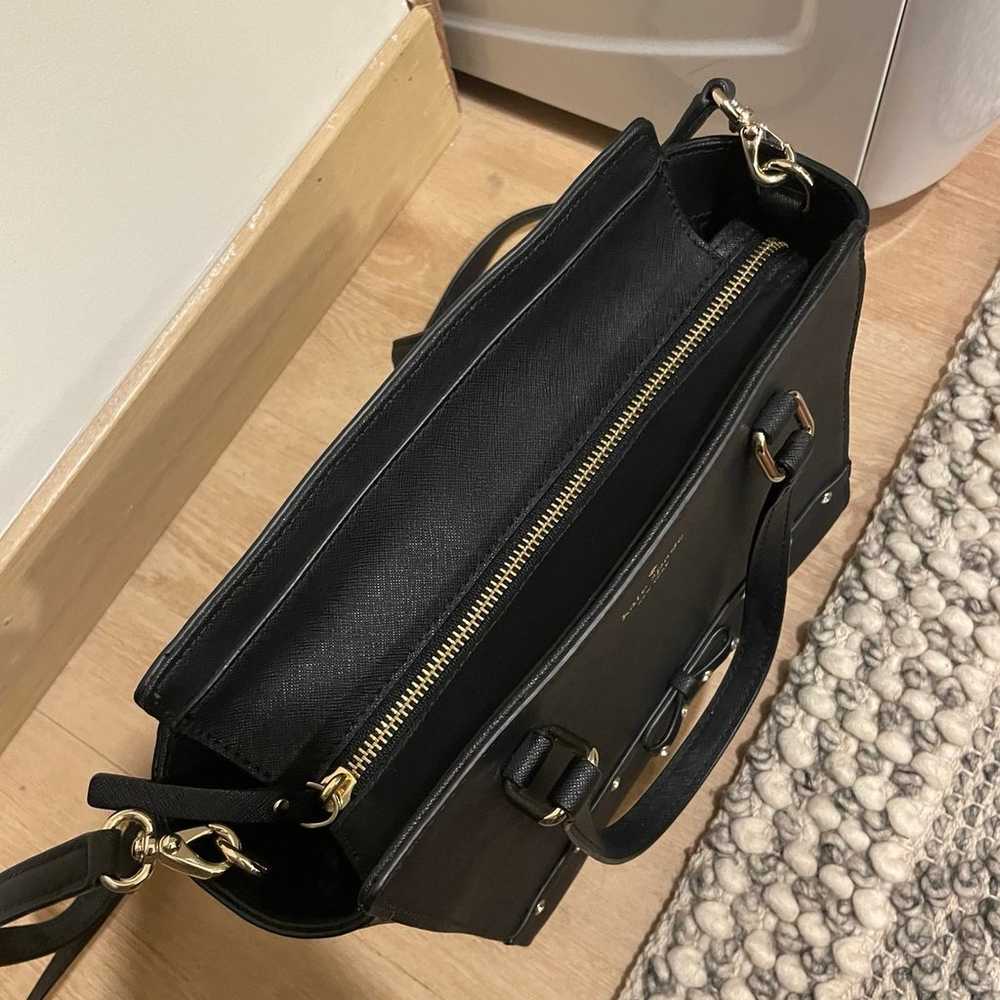 Kate Spade black purse with rhinestones - image 4