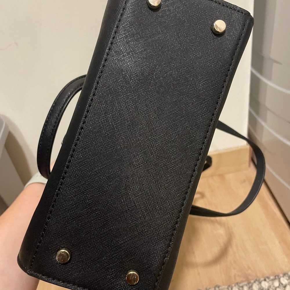 Kate Spade black purse with rhinestones - image 7