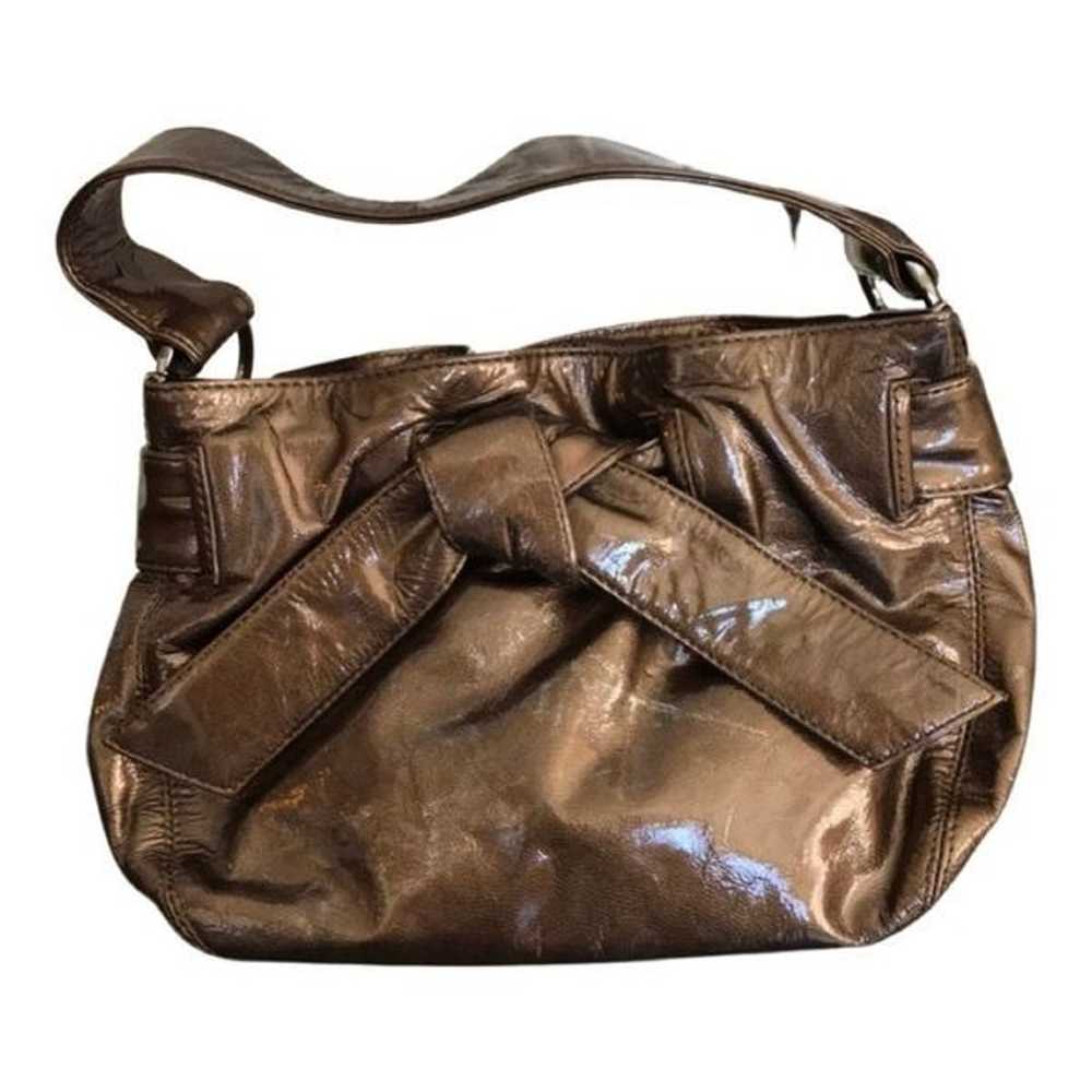 kooba brown patent leather purse - image 1
