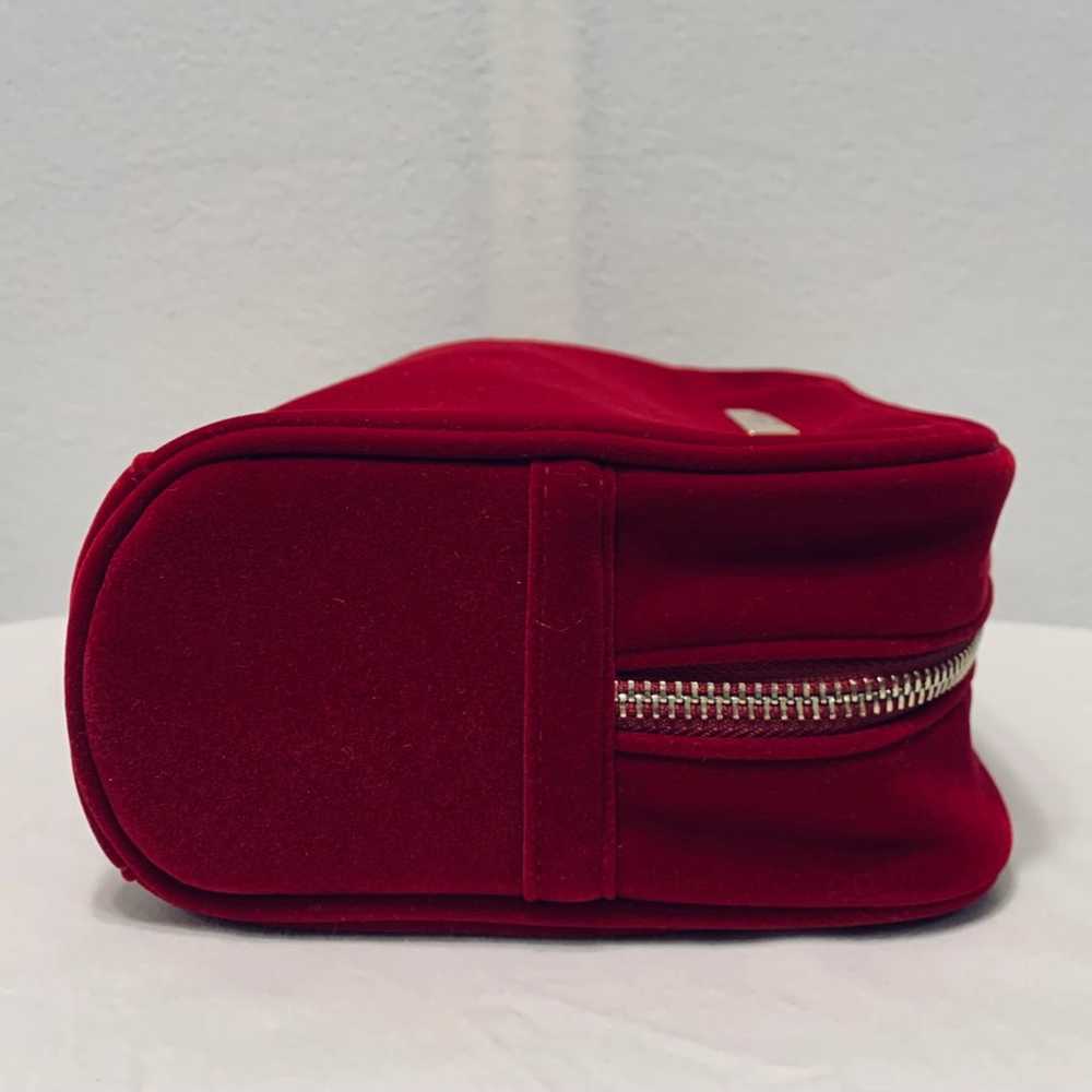 NWOT GUCCI Red Velvet Parfums Bag Cosmetic Case T… - image 6