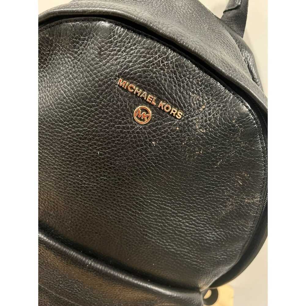MICHAEL KORS Slater Large Pebbled Leather Backpack - image 2