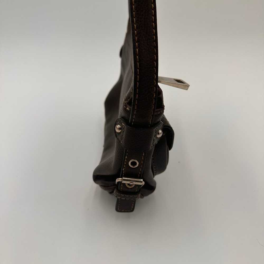 Marc Jacobs Brown Leather Sophia Mini Handbag Pur… - image 7