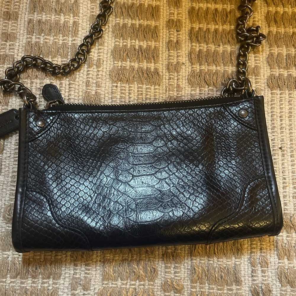 COACH mickie purse in exotic mix embossed leather - image 5