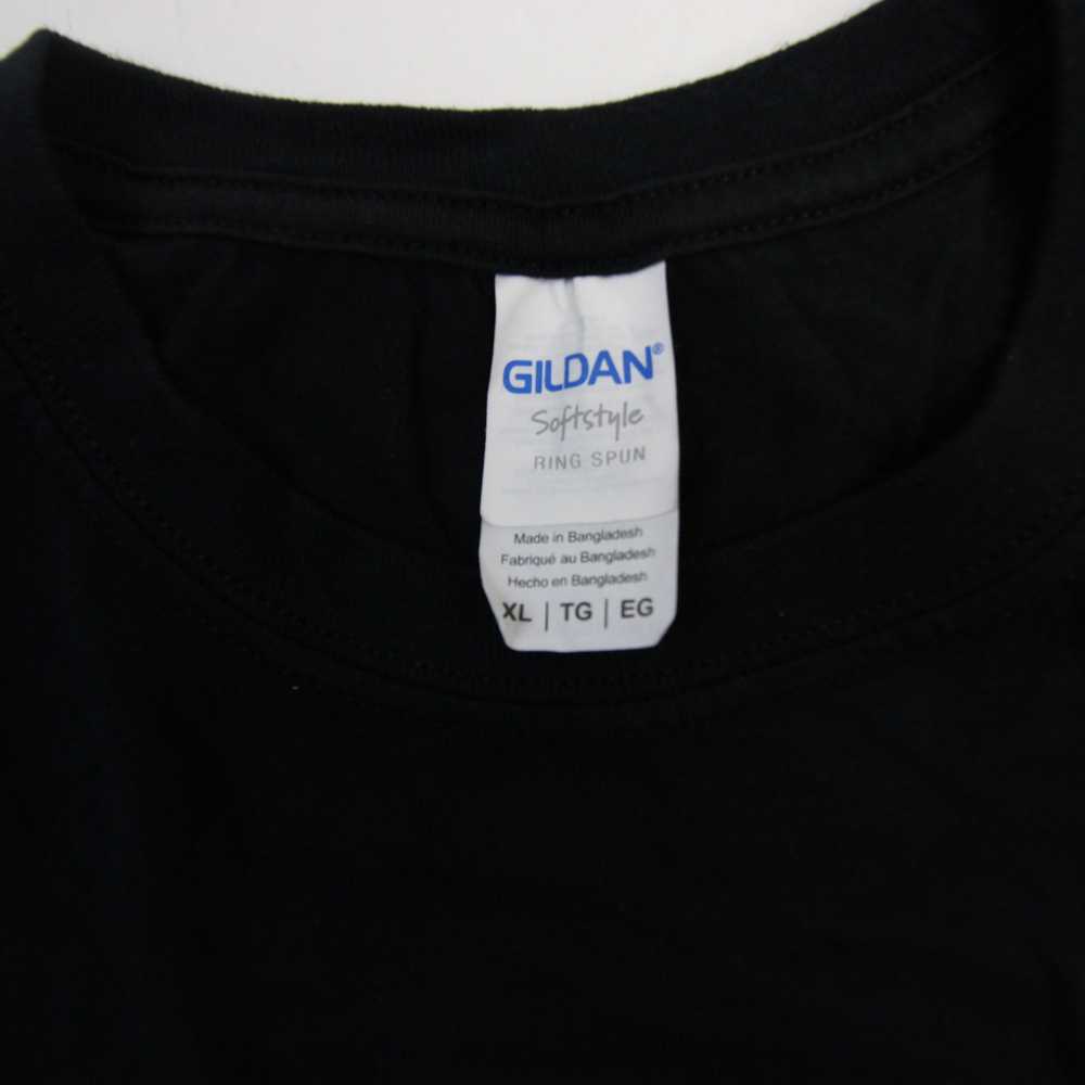 Gildan Softstyle Short Sleeve Shirt Men's Black U… - image 2