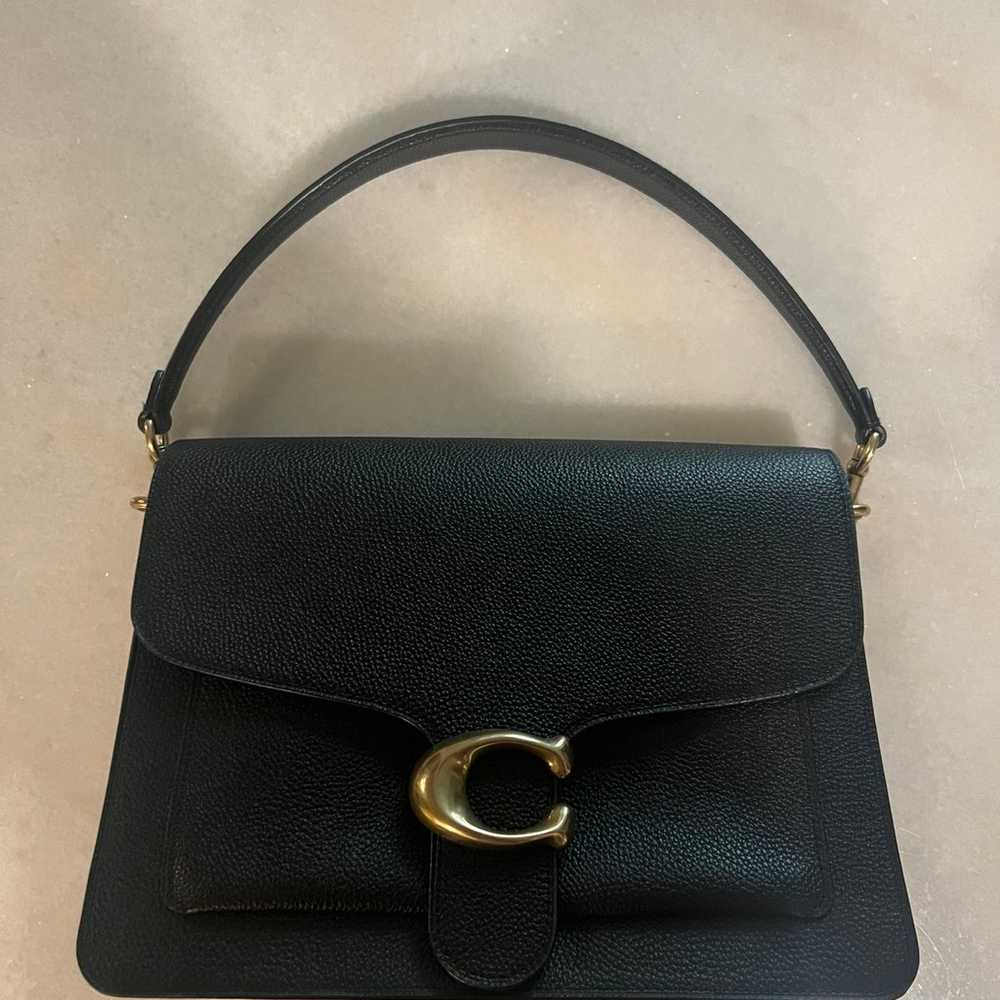 Coach Black Leather purse - image 1