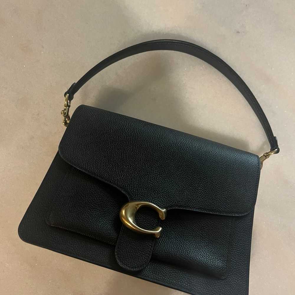 Coach Black Leather purse - image 2