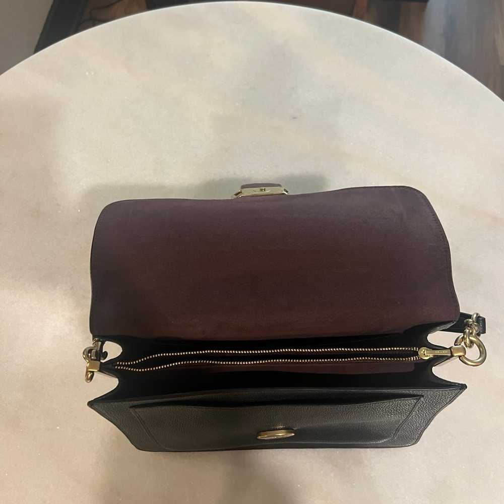 Coach Black Leather purse - image 4