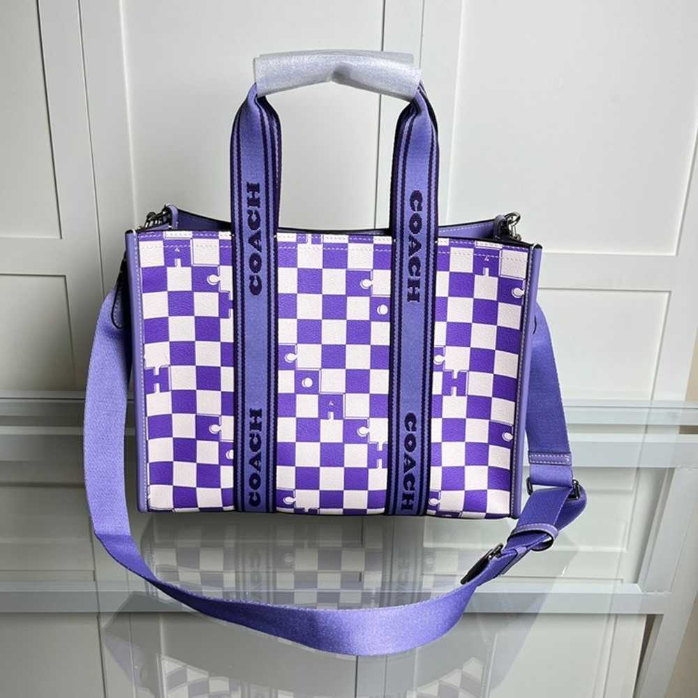 Coach Smith Large Capacity Tote Bag-Purple - image 9