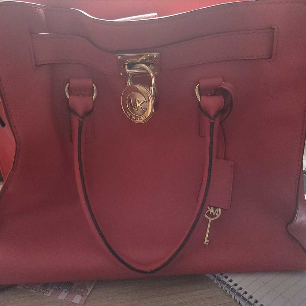 Michael Kors Hamilton leather purse - image 1