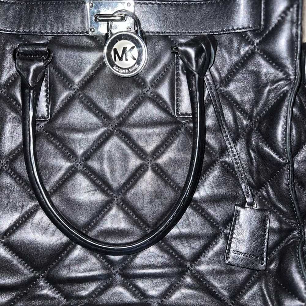 Michael Kors Large Hamilton Quilted Tote - image 4