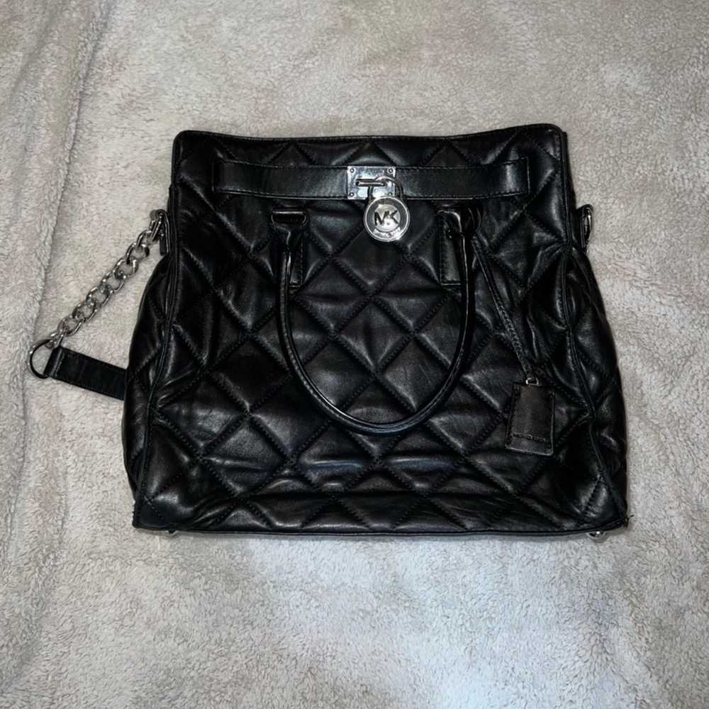 Michael Kors Large Hamilton Quilted Tote - image 7