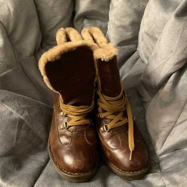 Brown Leather Born Boots
