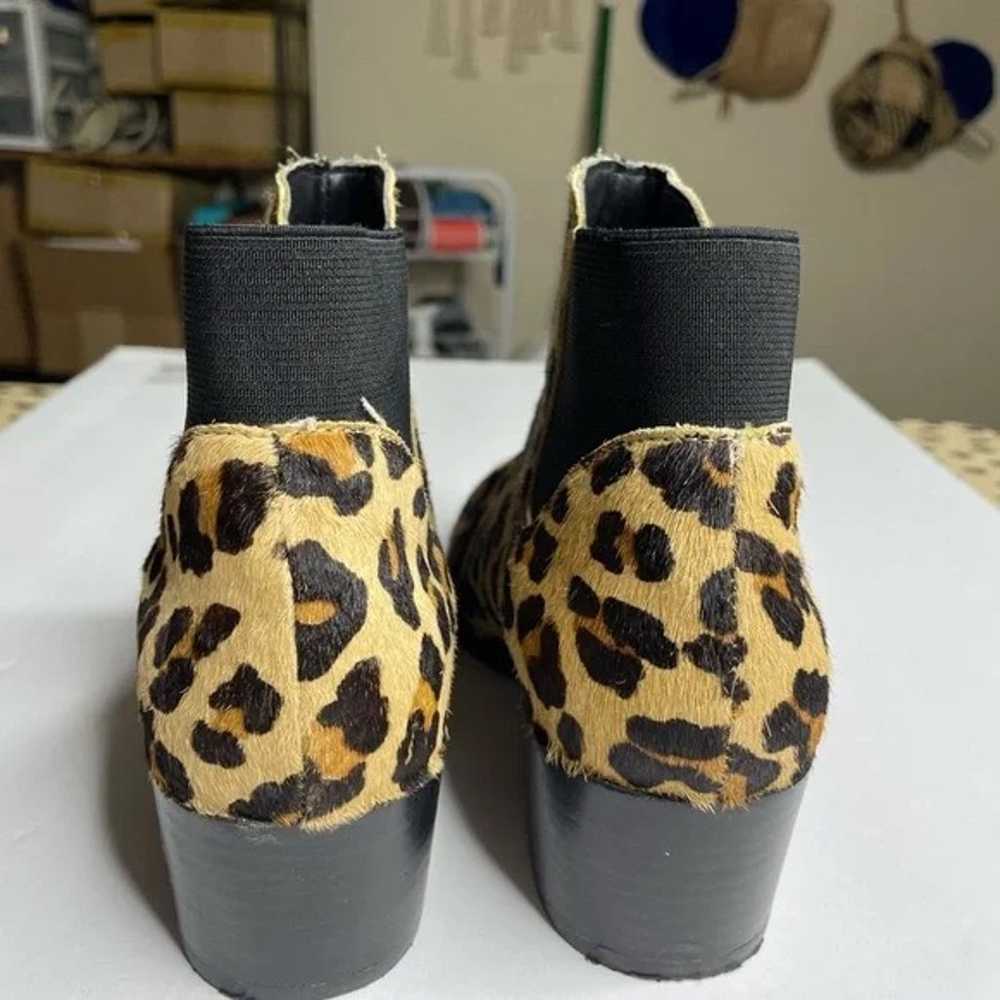 Steve Madden Palace Genuine Dyed Cow Hair Leopard… - image 10