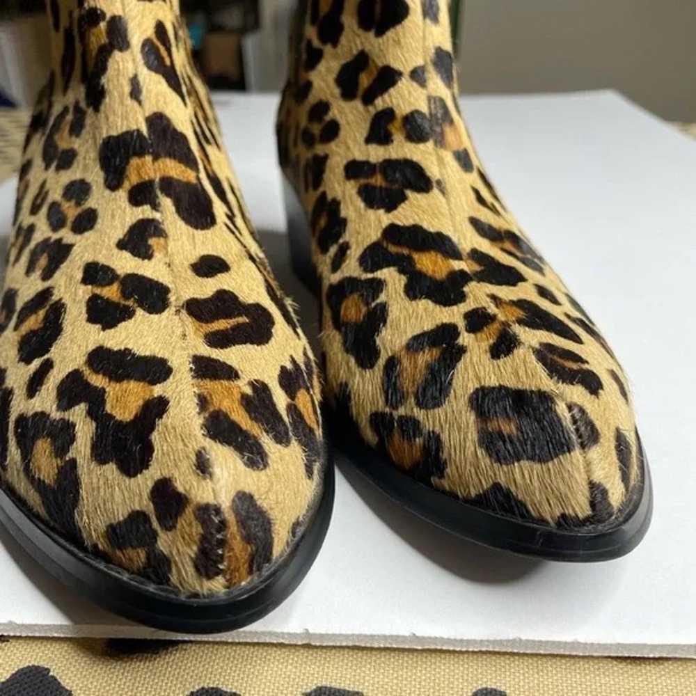 Steve Madden Palace Genuine Dyed Cow Hair Leopard… - image 2