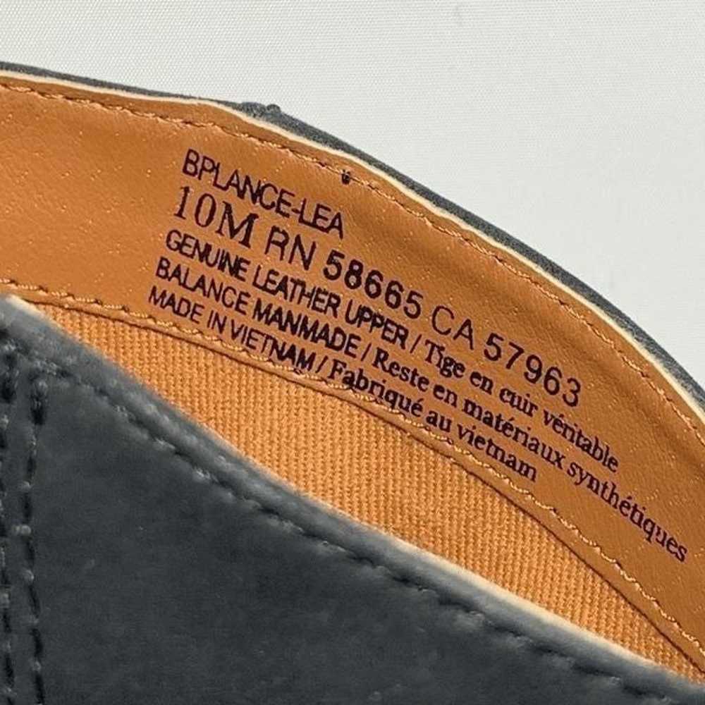 BP Lance Black Almond Toe Leather Boot Size 10M - image 3