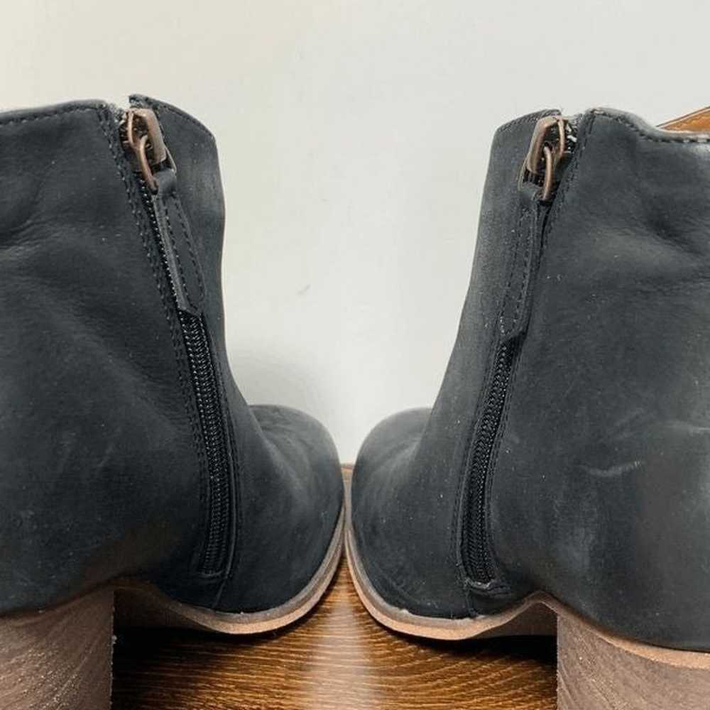 BP Lance Black Almond Toe Leather Boot Size 10M - image 4