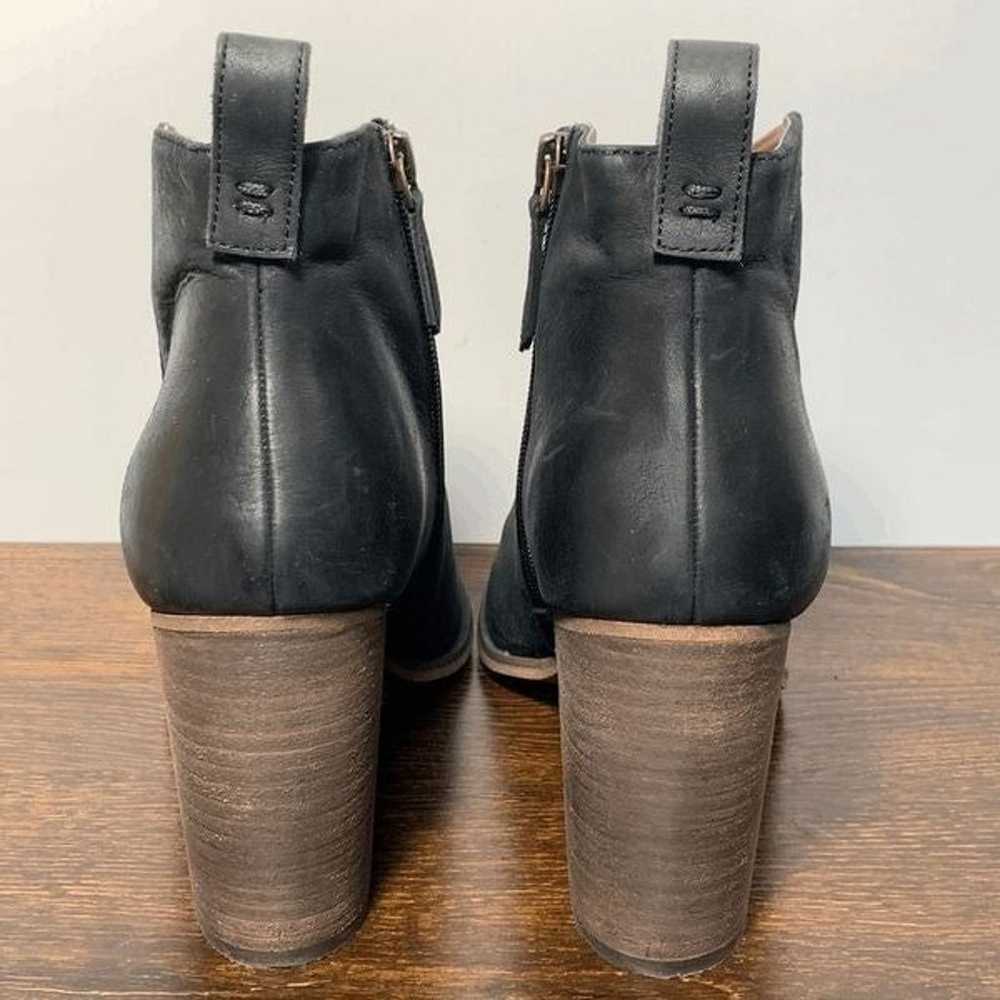 BP Lance Black Almond Toe Leather Boot Size 10M - image 5