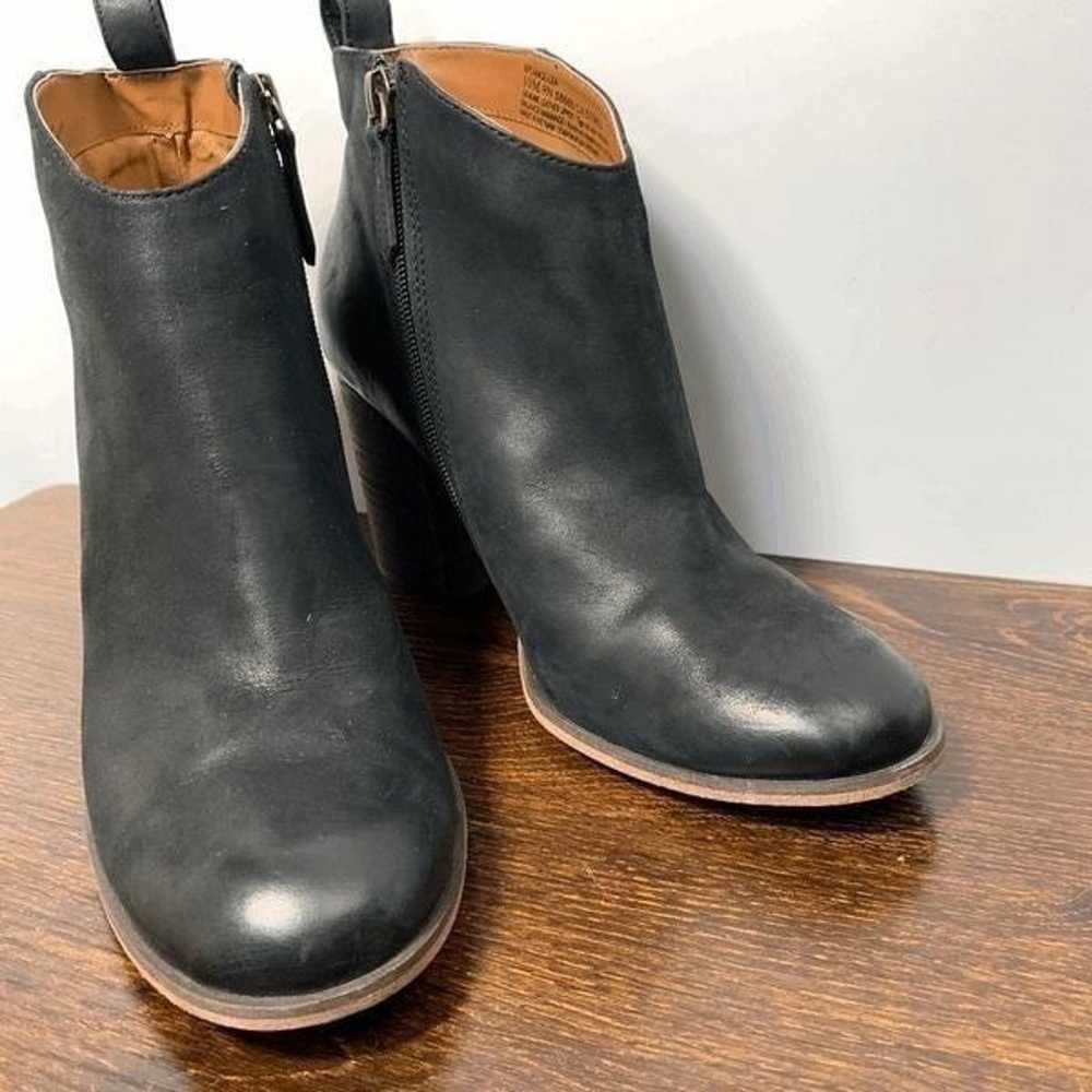 BP Lance Black Almond Toe Leather Boot Size 10M - image 6