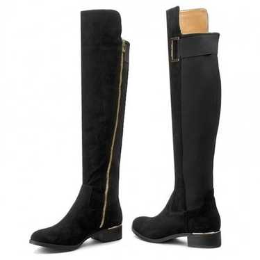 Calvin Klein Over The Knee Stretch Riding Boot