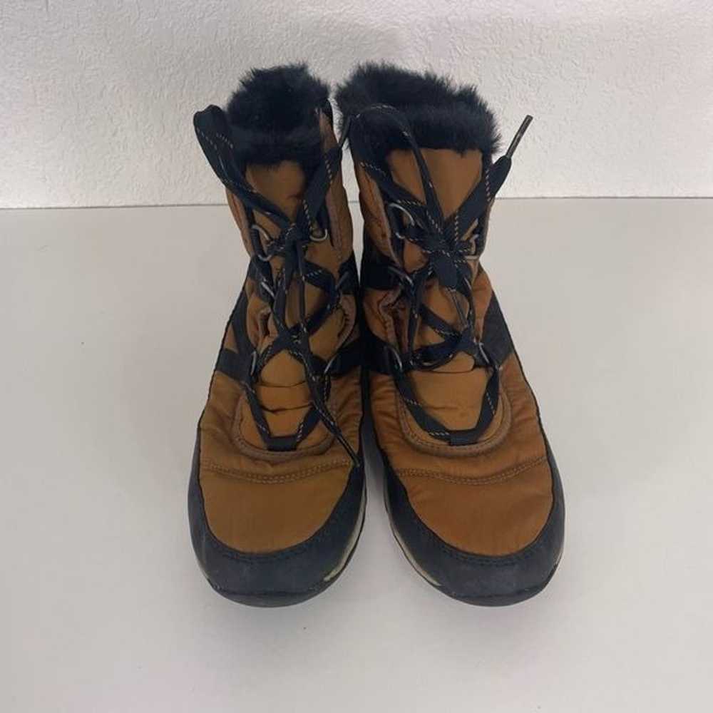 Sorel Brown & Black Lace Up Insulated Winter Snow… - image 4