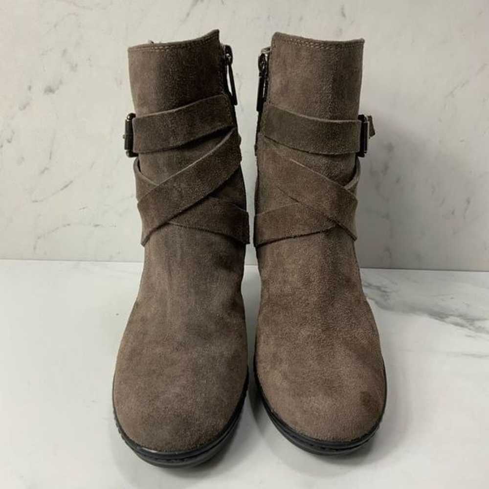 PONS QUINTANA Suede leather heel ankle boots - image 2