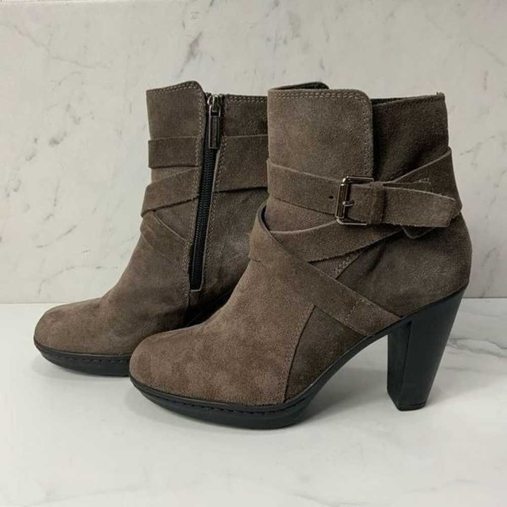 PONS QUINTANA Suede leather heel ankle boots - image 3