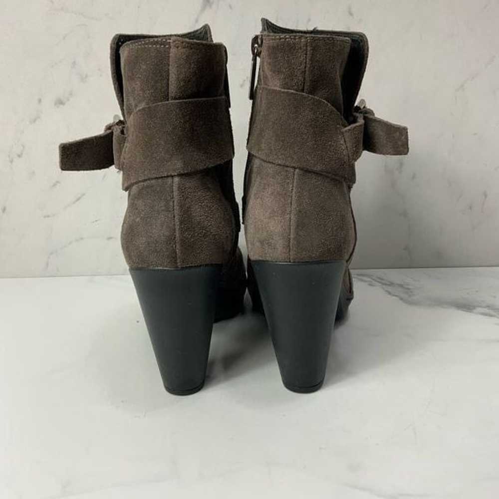 PONS QUINTANA Suede leather heel ankle boots - image 7