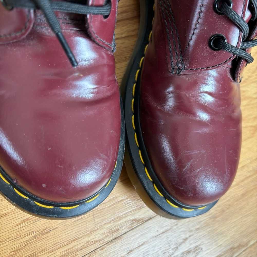 Doc Martens Cherry Red 1460 Boots - image 6