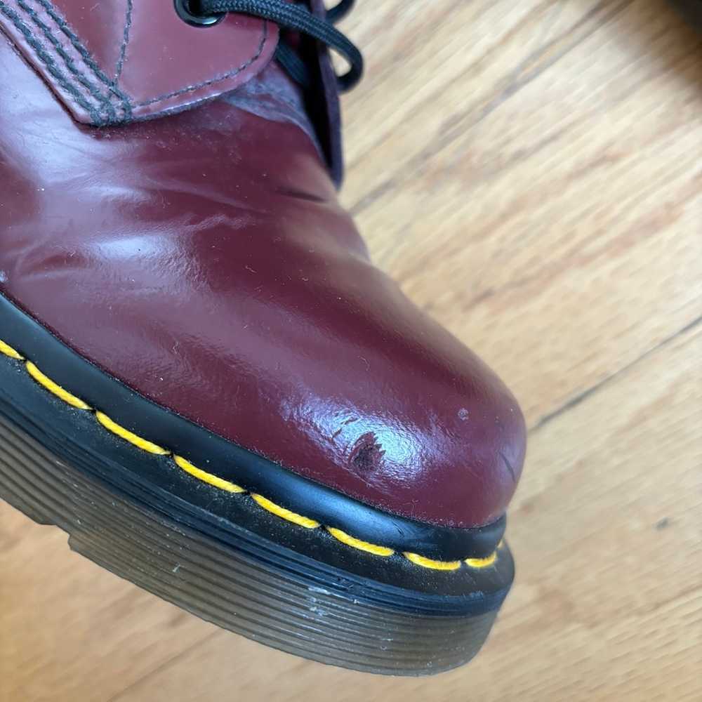 Doc Martens Cherry Red 1460 Boots - image 7