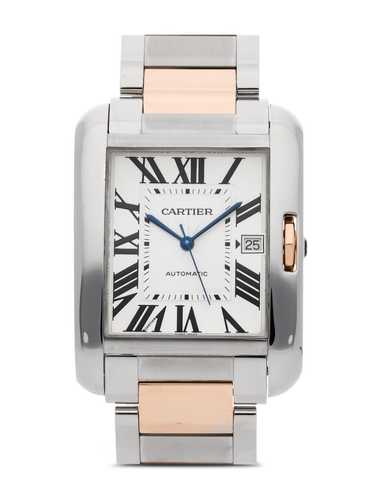Cartier 2013 pre-owned Tank Anglaise XL 47mm - Whi