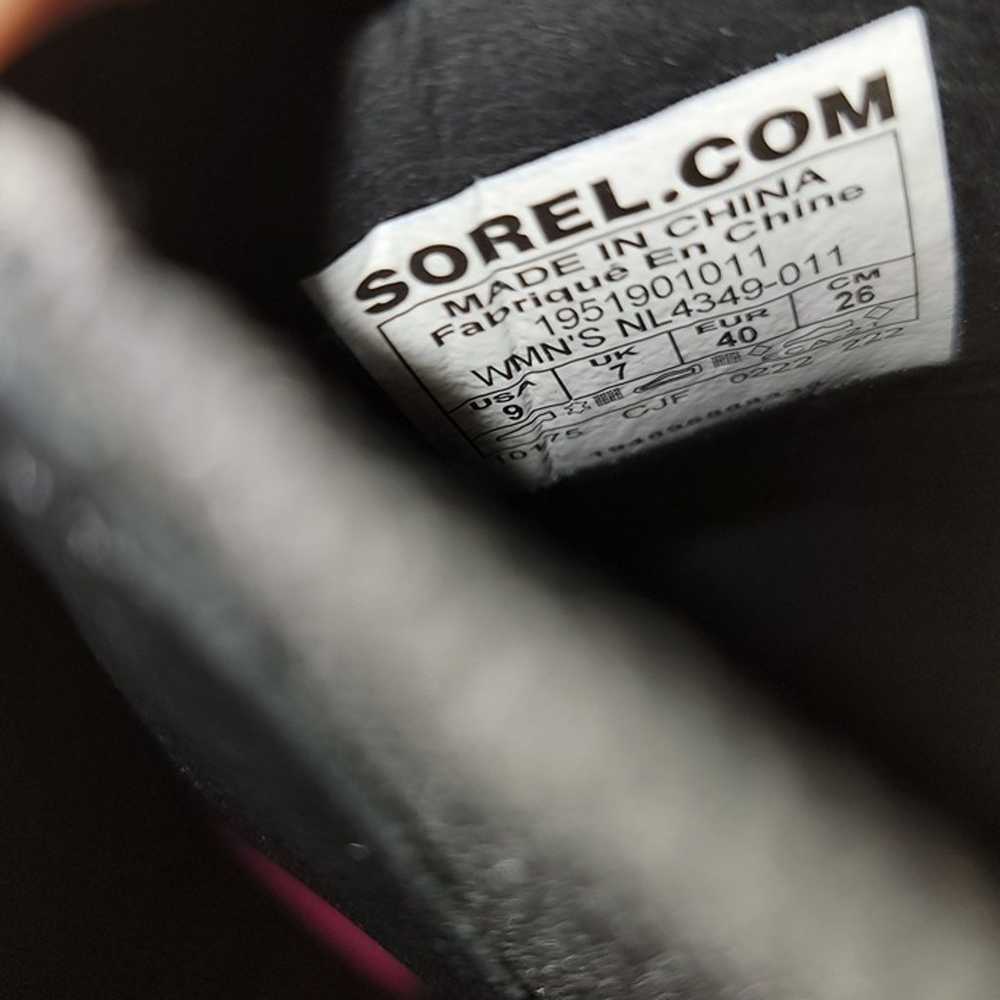 New Sorel Brex Heel Chelsea Boots Womens 9 Block … - image 7