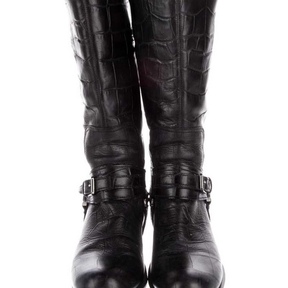 Christian Dior Black Motto Boots - image 1