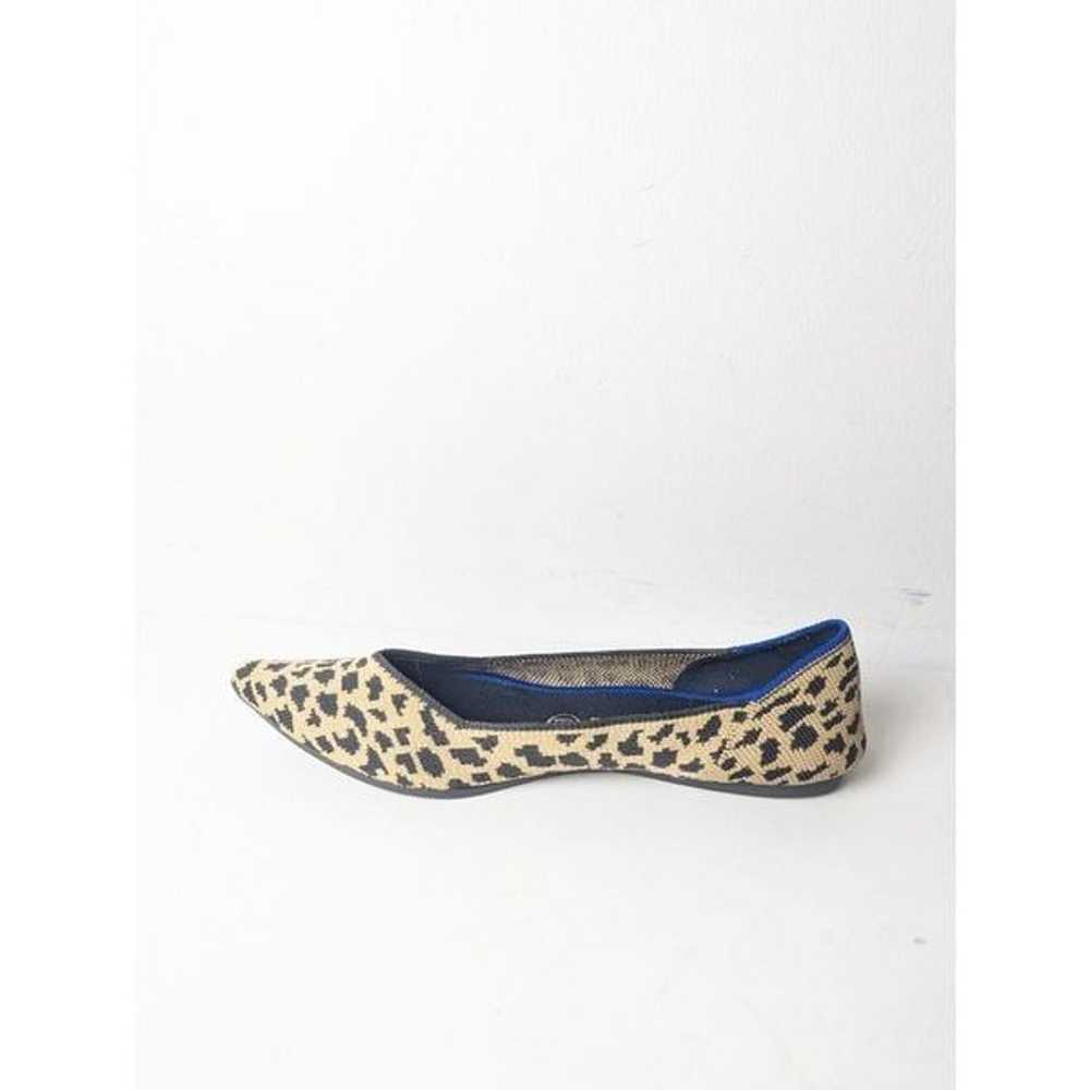 ROTHY'S The Point Loafer in Leopard Print Size 8.5 - image 3