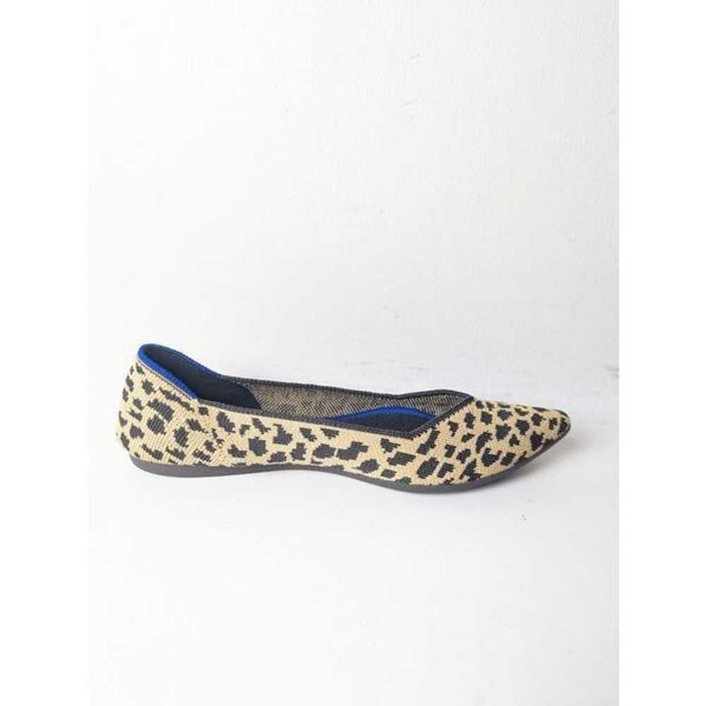 ROTHY'S The Point Loafer in Leopard Print Size 8.5 - image 4