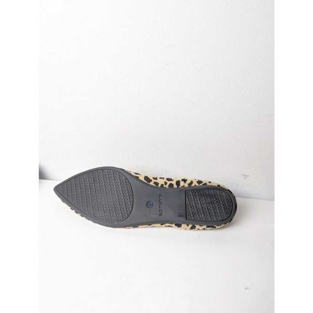 ROTHY'S The Point Loafer in Leopard Print Size 8.5 - image 8