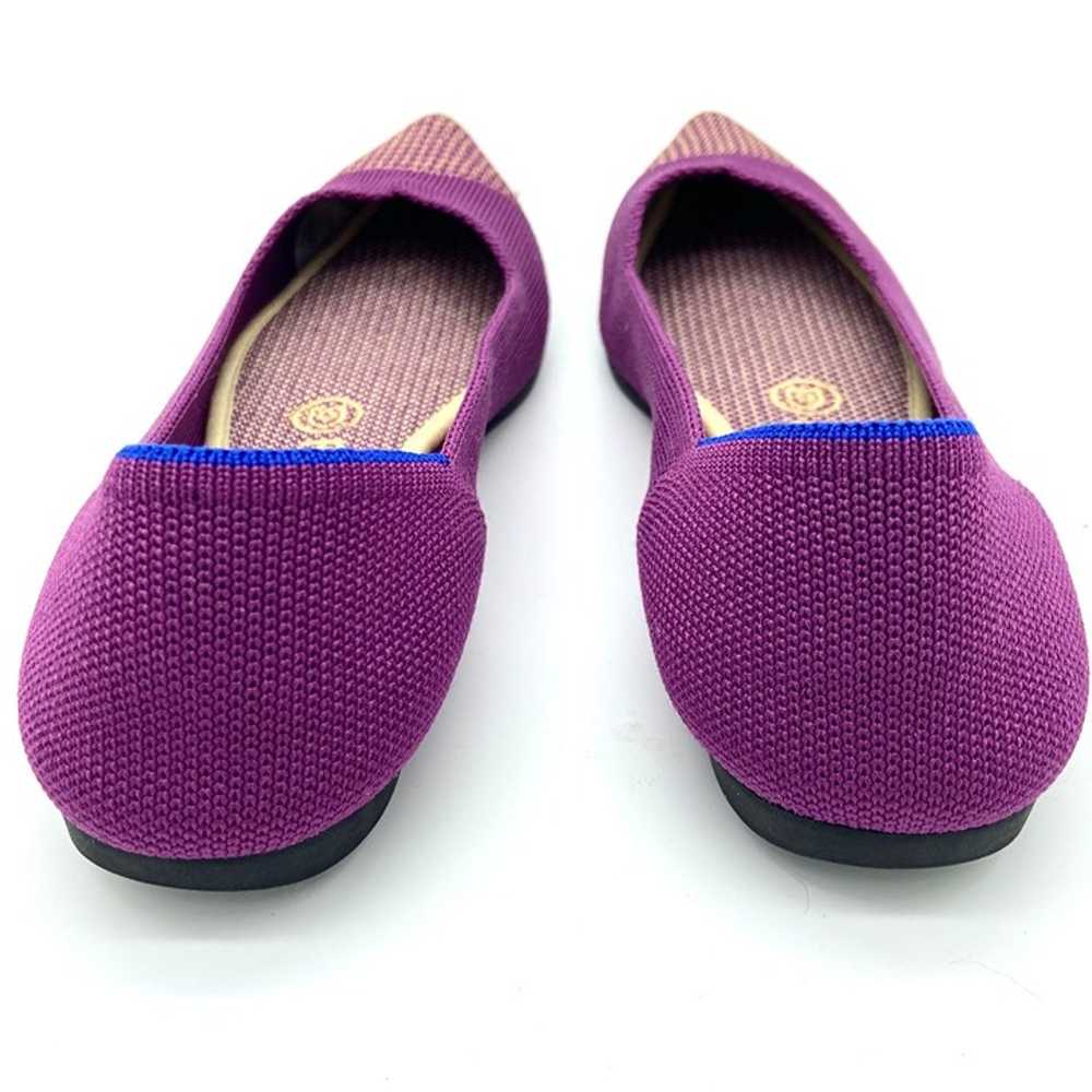 Rothy's The Point Mulberry Rare Retired Slip On F… - image 6