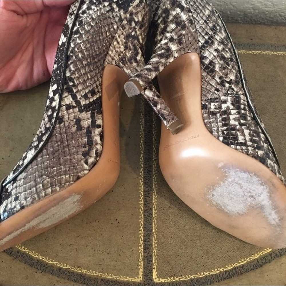 Snakeskin/Animal Print Leather Pumps 40 - image 3