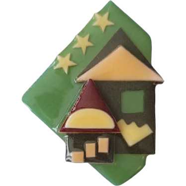 Lucinda Green House Pin E523