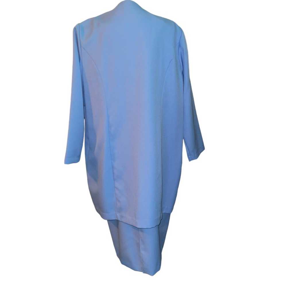 Anthony Richards Women’s Blue Sheath Dress With M… - image 4
