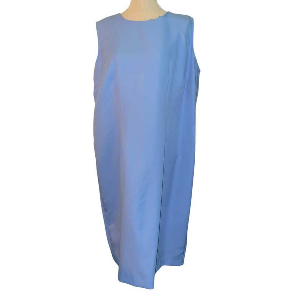 Anthony Richards Women’s Blue Sheath Dress With M… - image 5