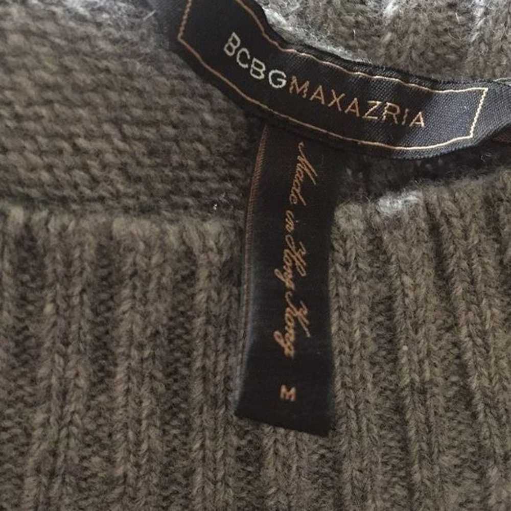 Bcbgmaxazria Sweater dress medium - image 5