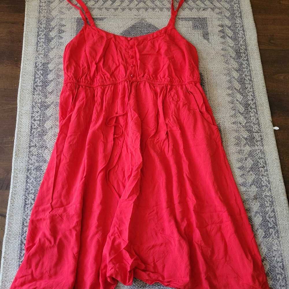 Bright red torrid size 3 summer dress - image 2