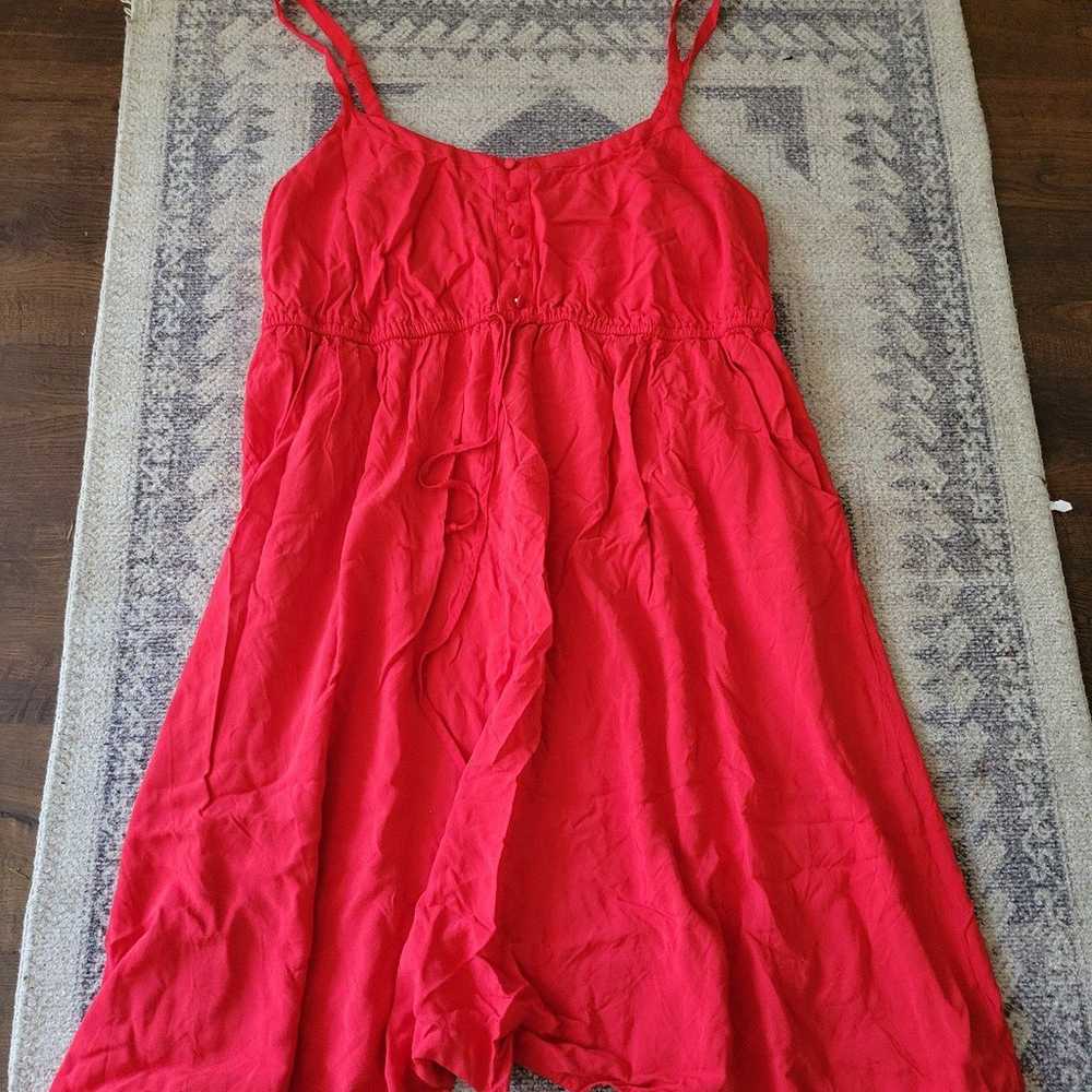 Bright red torrid size 3 summer dress - image 3