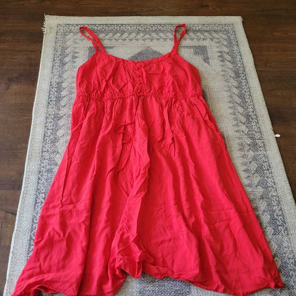 Bright red torrid size 3 summer dress - image 5