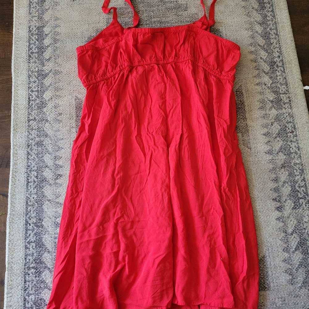 Bright red torrid size 3 summer dress - image 6