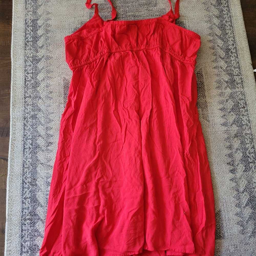 Bright red torrid size 3 summer dress - image 7